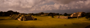 Montealban ruins at Oaxaca, Mexico