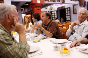 Tino Soriano with students at the Trip Day of the Dead in Mexico with Photo Xpeditions in 2013