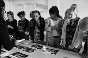 Mary Ellen Mark with Students at Iceland workshop 2013 | Photo Xpeditions