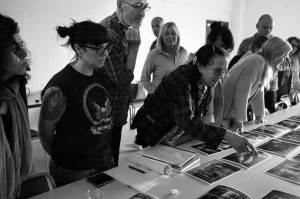 Mary Ellen Mark with Students at Iceland workshop 2013 | Photo Xpeditions