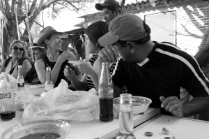 Mary Ellen Mark with Students at Oaxaca workshop 2012 | Photo Xpeditions